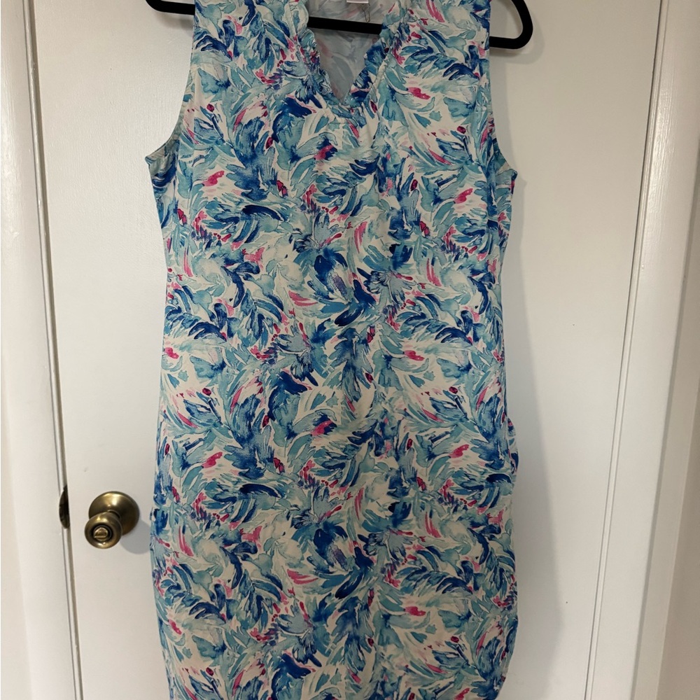 Stella Parker dress - Blue and Pink